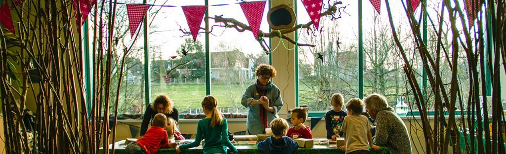 Kinderfeestje bij De Woudreus